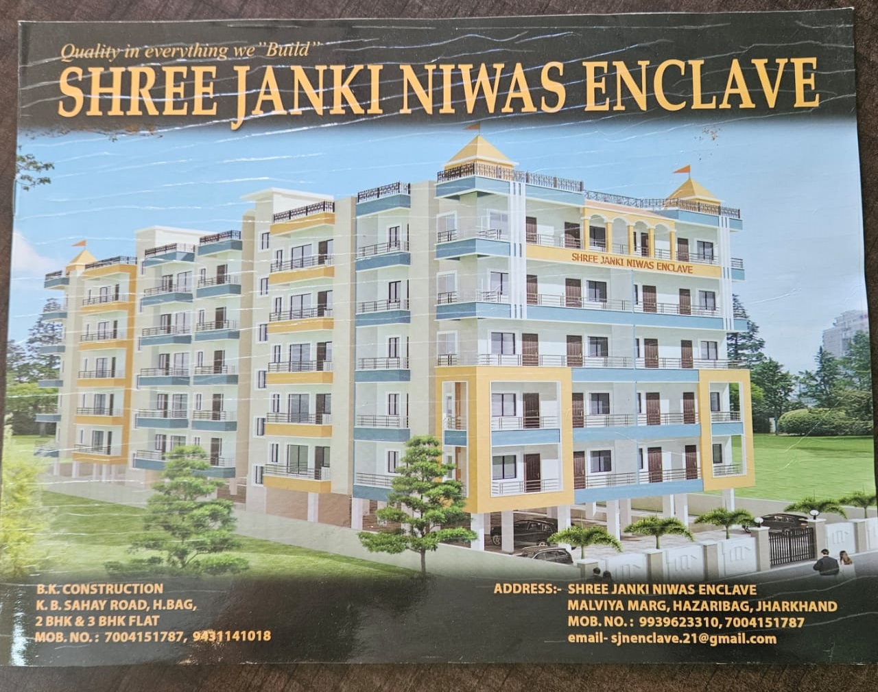 3 BHK FLAT IN HAZARIBAGH